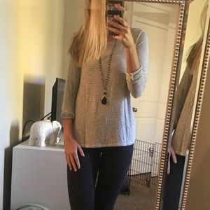 Striped Long Sleeve Tee