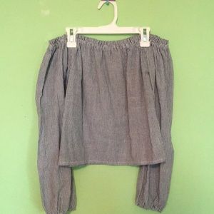 Brandy Melville/John Galt off the shoulder top