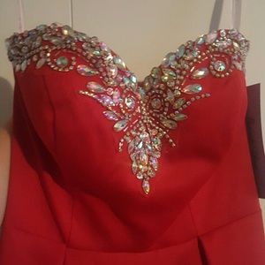 Red Short Prom Dress