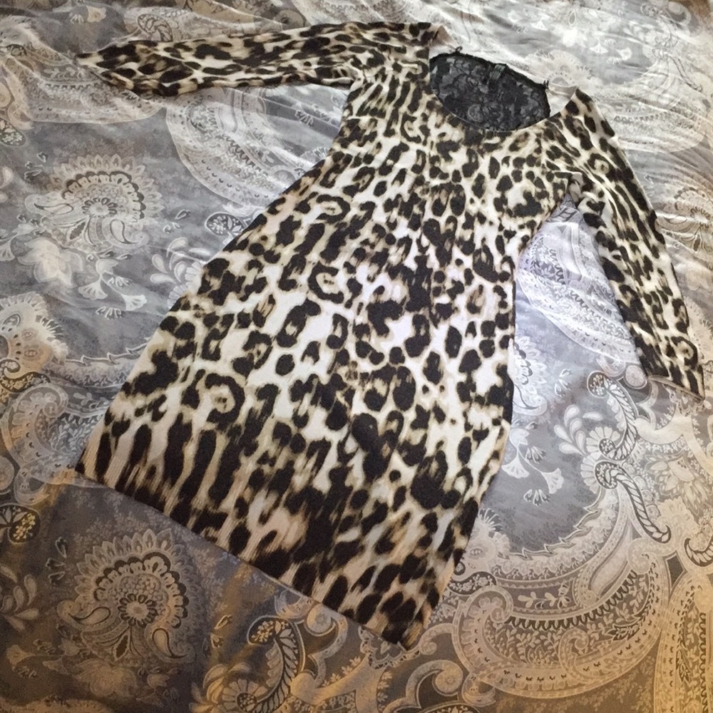 Guess Printed Mini Dress