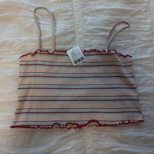 NWT Urban Outfitters Striped Cropped Tank