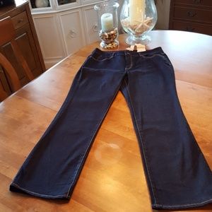 Talbots boot cut curvy deep indigo jeans from 2015
