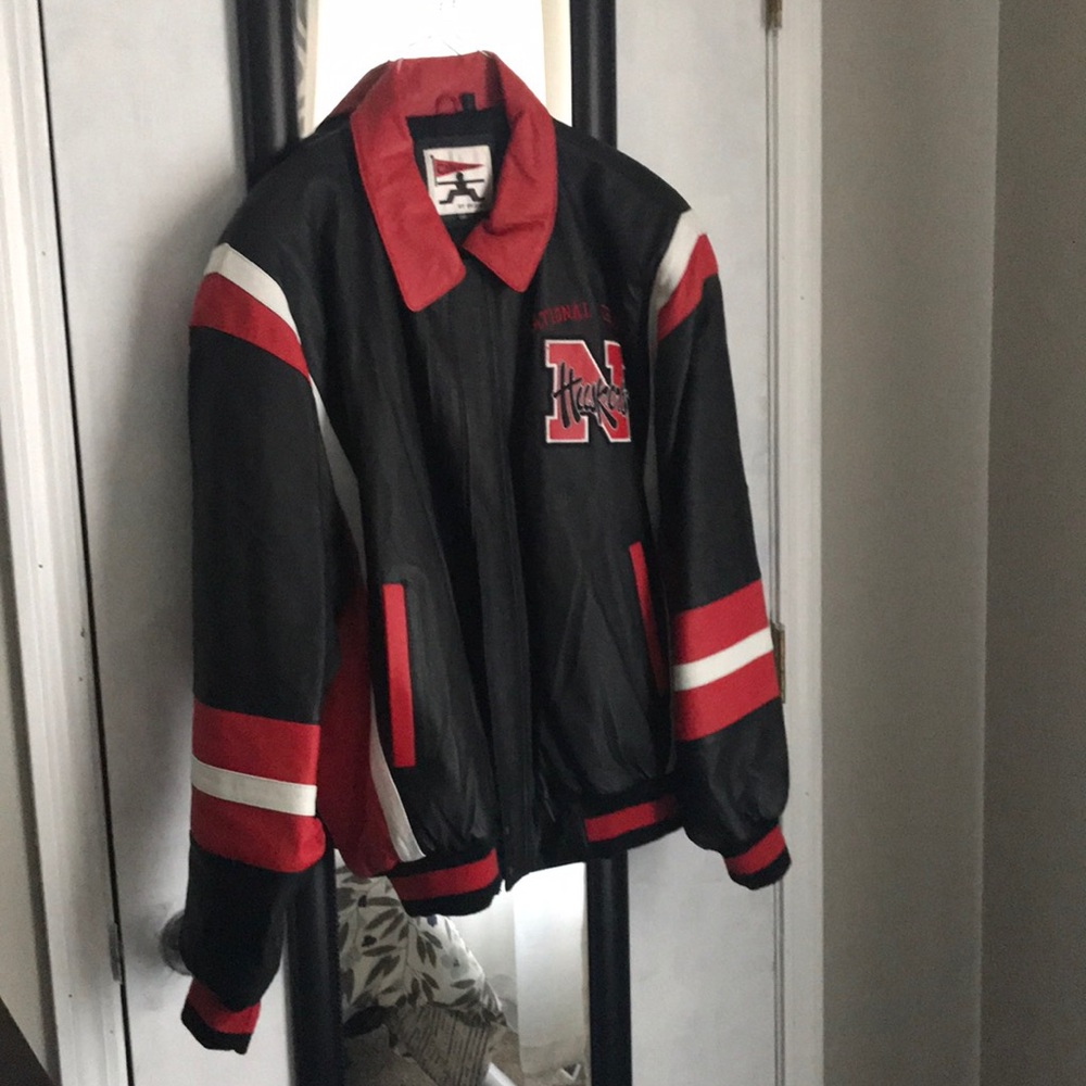 Vintage Nebraska Husker 2XL Jacket