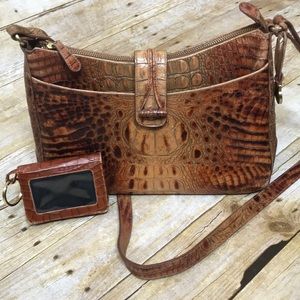 Brahmin Crossbody and ID Wallet