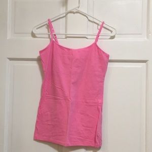 Pink camisole