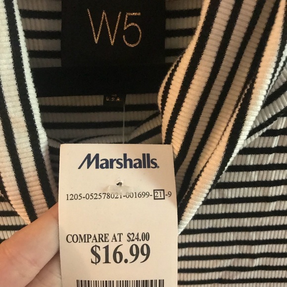 Striped Cowl Neck Sweater - Picture 6 of 6