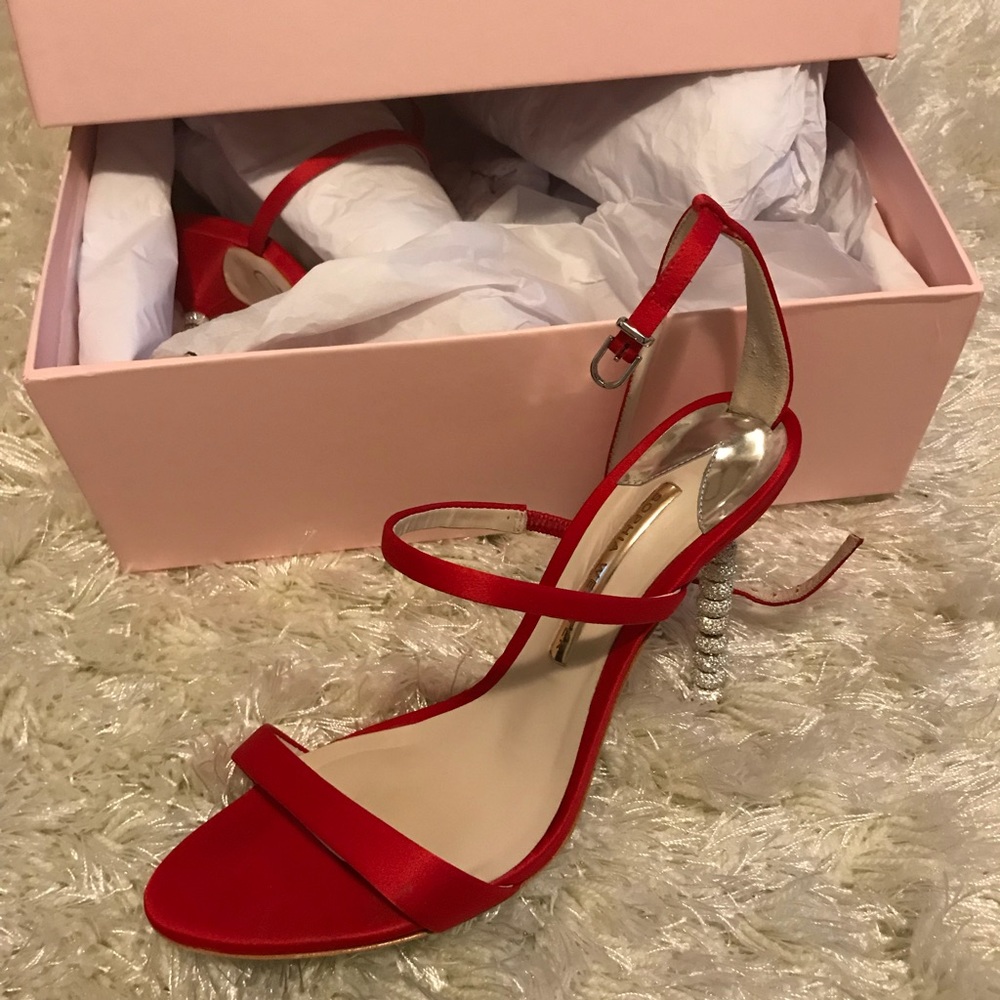 Sophia Webster Rosalind in red