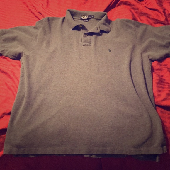 Short sleeve polo - grey - Picture 1 of 2