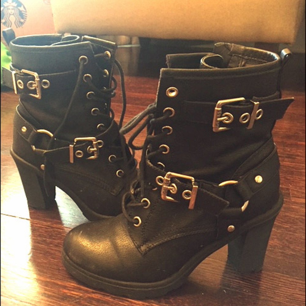 Guess Black Boots
