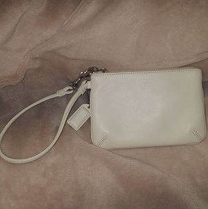 White Coach Wristlet