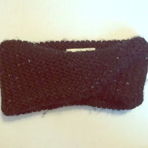 Kate spade Sequin Knit Headband Black
