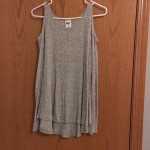 Shoulder cut-out top