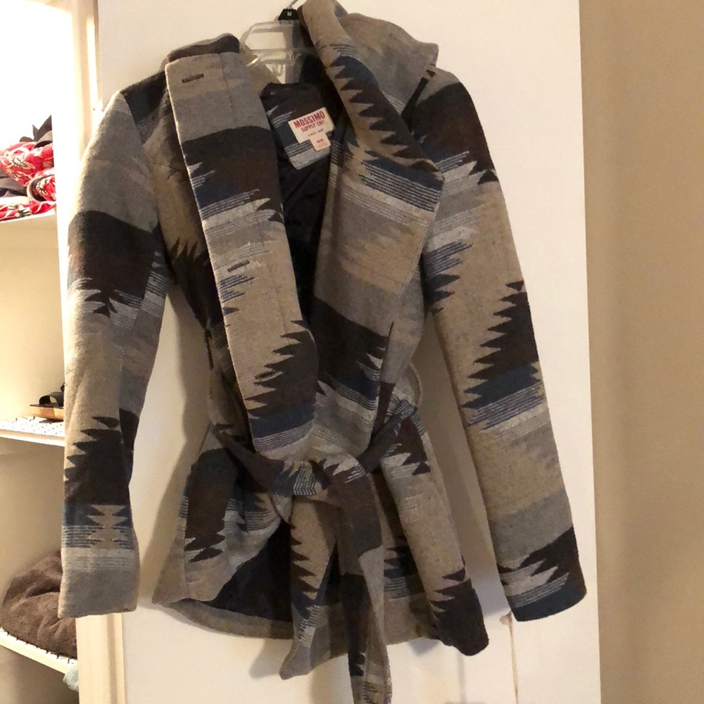 Target Mossimo Aztec wrap jacket