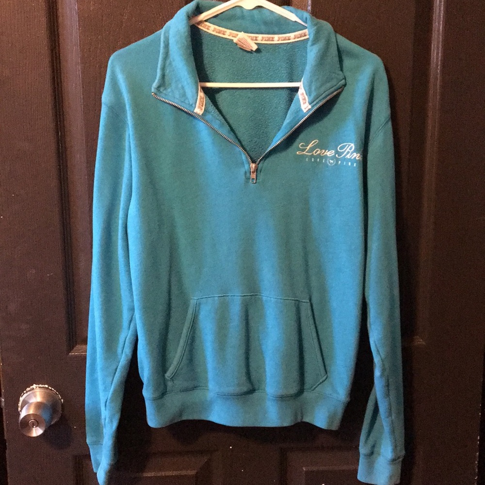 PINK quarter zip
