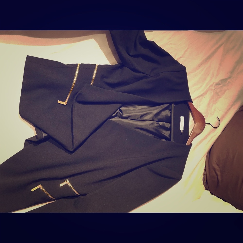 Black Calvin Klein blazer