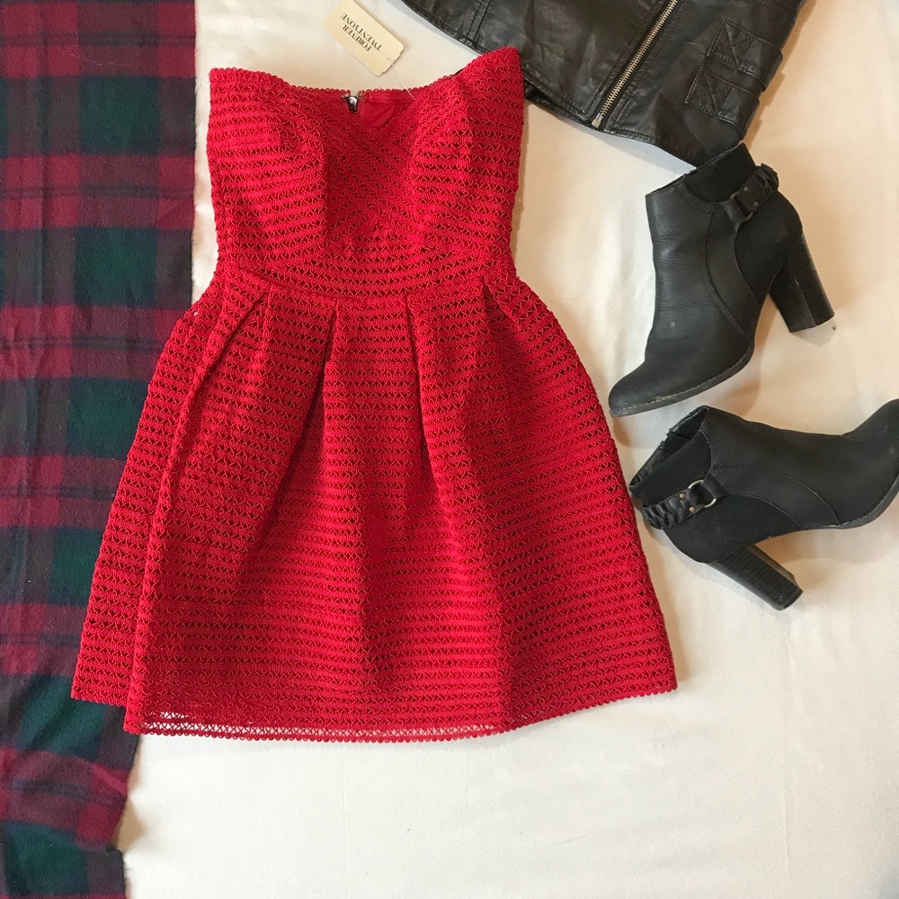 🍁NWT🌼Forever 21🌼Red Dress🍁