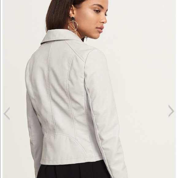 Faux Leather Moto Jacket - Picture 3 of 4