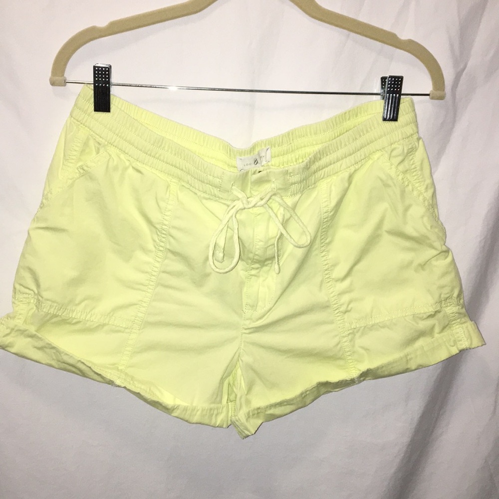 Lou & Grey Yellow Shorts