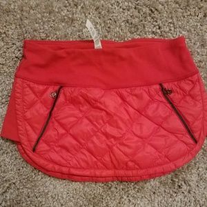 lululemon what the fluff run skirt. like new