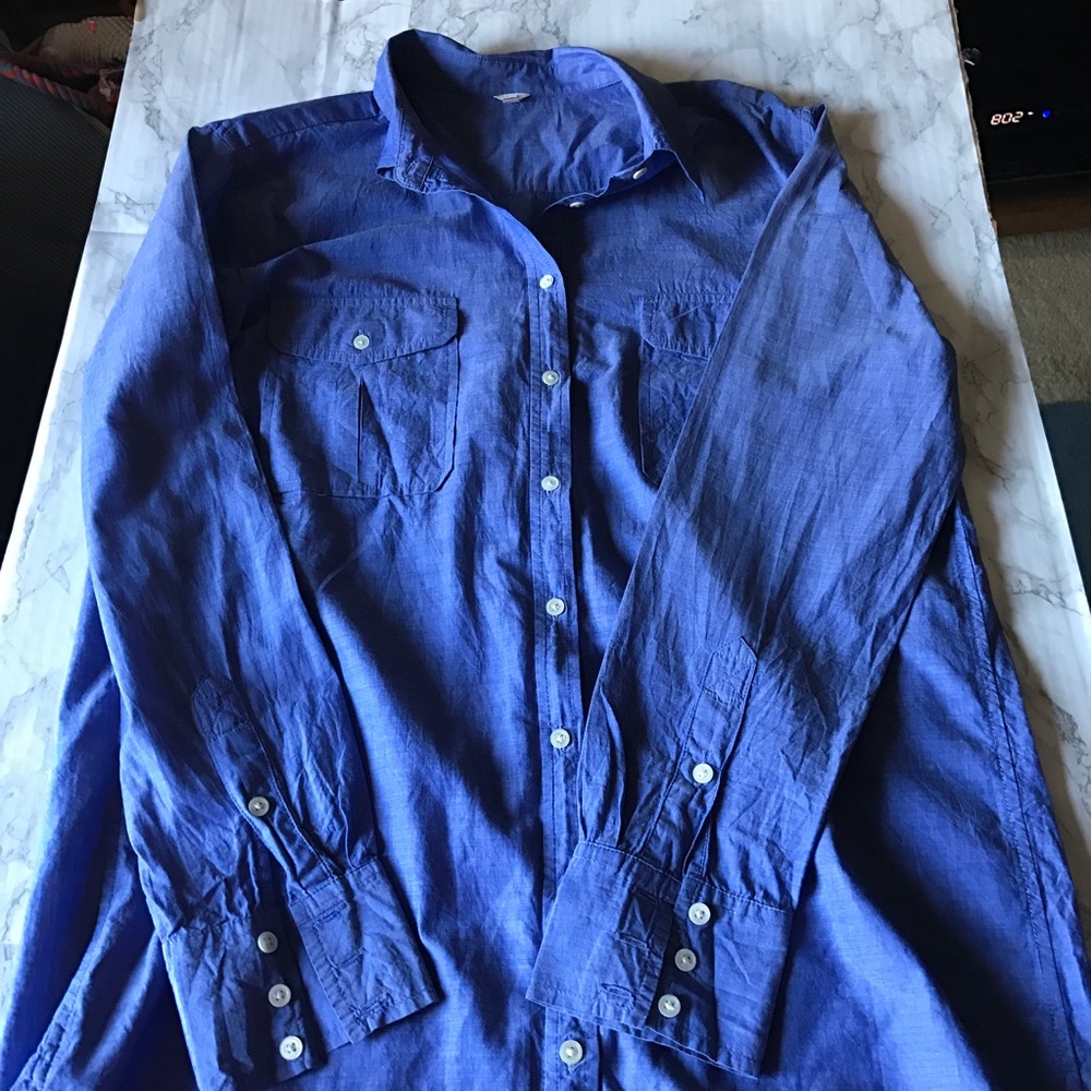 J Crew button up tunic.