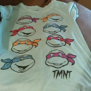 Mint green t-shirt $$