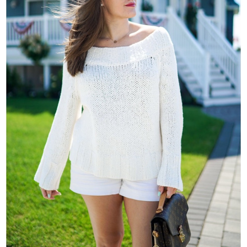 Free People off the shoulder sweater