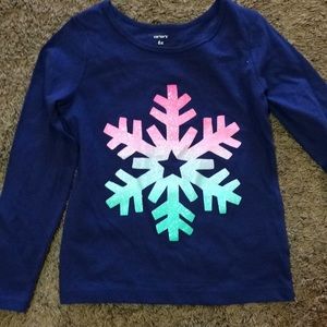 Girls blue size 6x top.  NWT