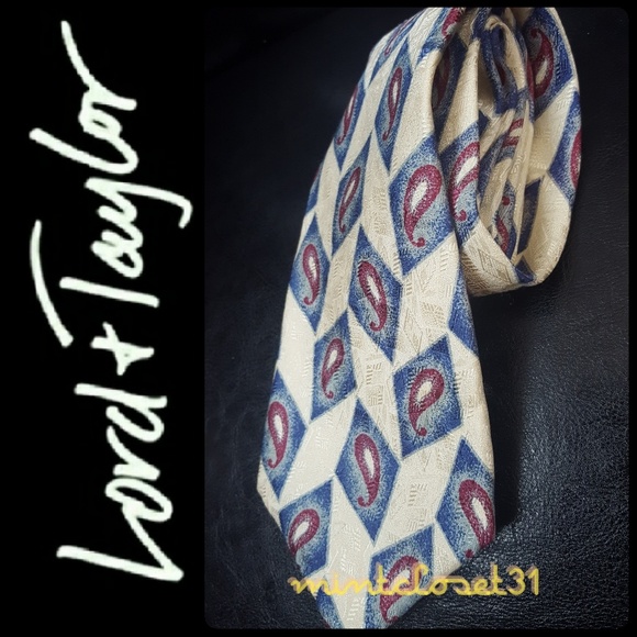 Lord & Taylor Silk Tie