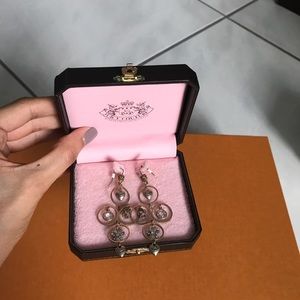 Juicy Couture Light Gold Earrings!