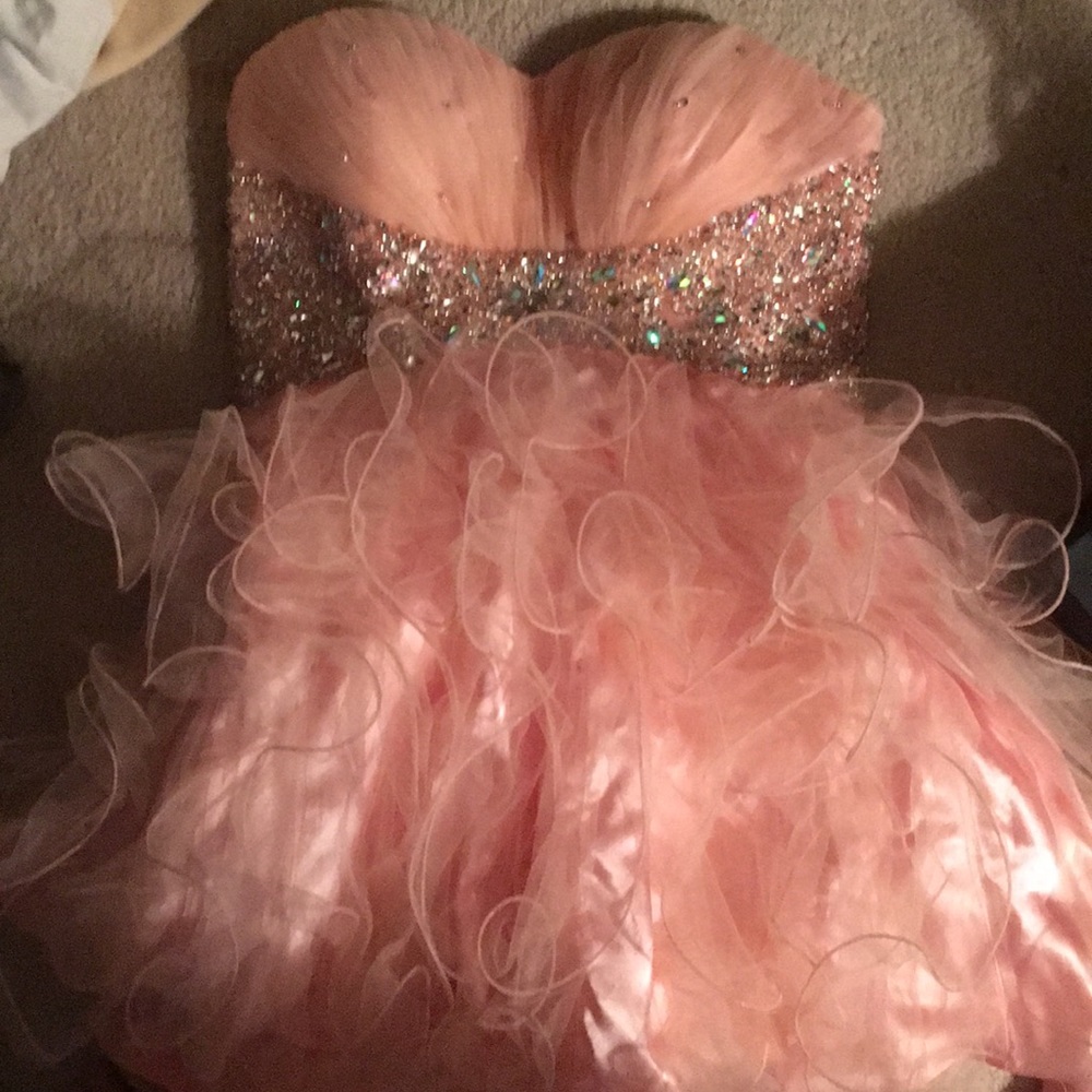 Juliet lace up prom/homecoming dress