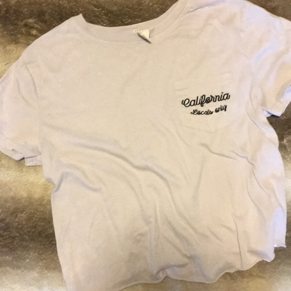 Purple forever 21 tee shirt