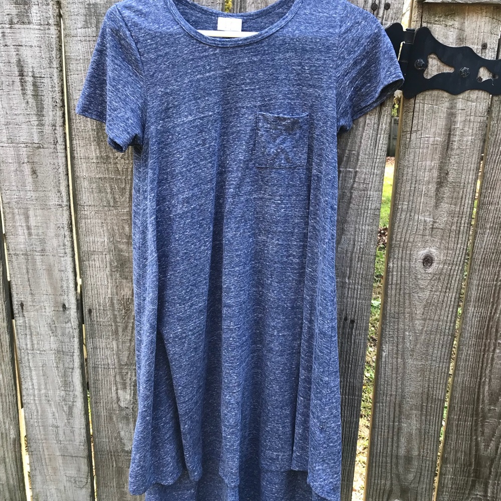 Lularoe Carly-Navy Blue Dress-XS