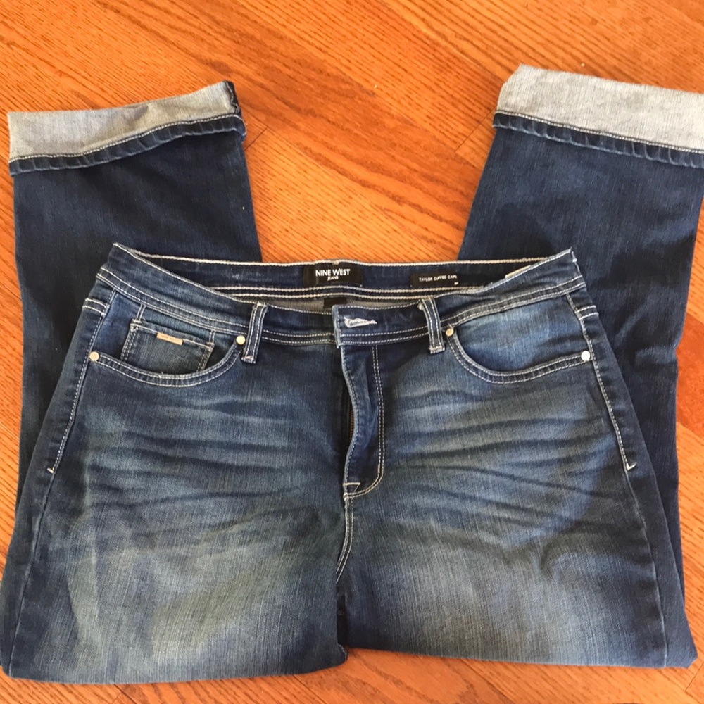 Nine West Taylor Cuffed Capri