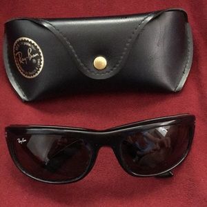 Ray-Ban black sunglasses