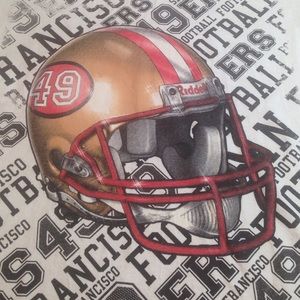 NFL SAN FRANCISCO 49ERS FOOTBALL TEAM TOP TEE