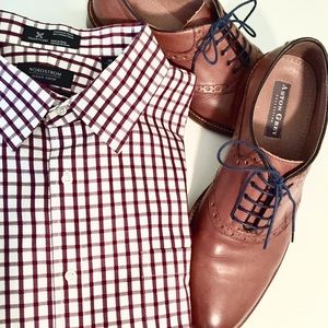 {Nordstrom} Men's Shop Wrinkle Free Collared Shirt