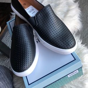 Susino Rizzo Slip-On Black Sneakers