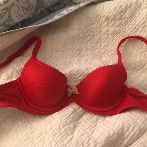 Red Victoria’s Secret 32A bra