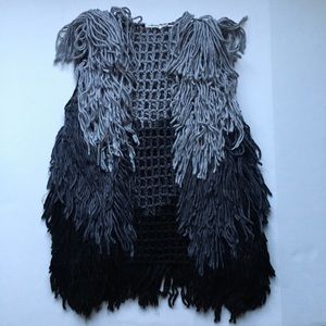 Blu Pepper Shaggy Vest
