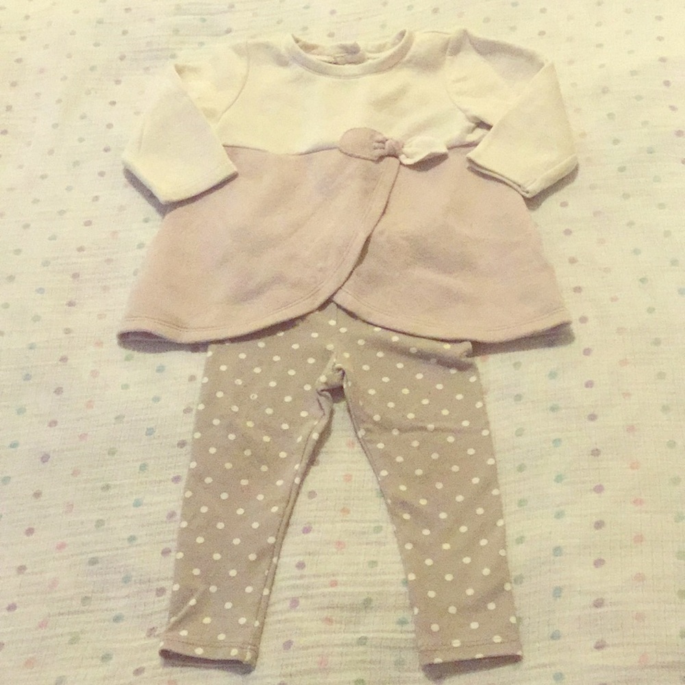 Beautiful baby girl outfit set