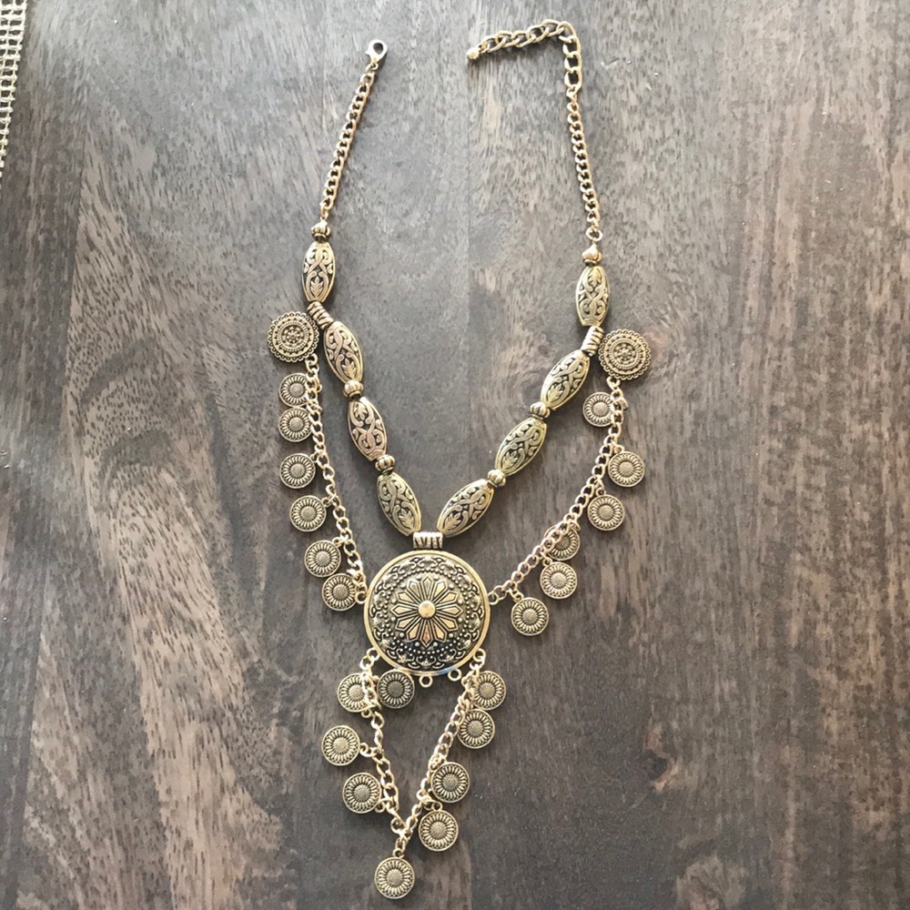 Gold necklace