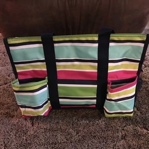 Thirty-One Zip-Top Organizing Utility Tote