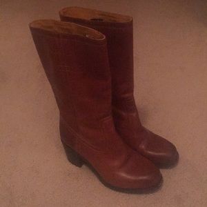Frye Women’s Mid-Calf boots, Brown 7.5
