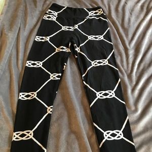 NWT: lularoe tween nautical rope leggings
