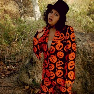 Pumpkin suit