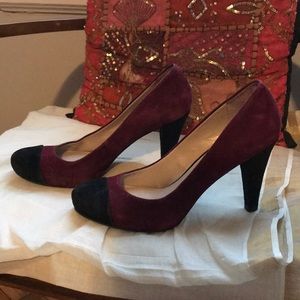 Black-toed Franco Sarto pumps