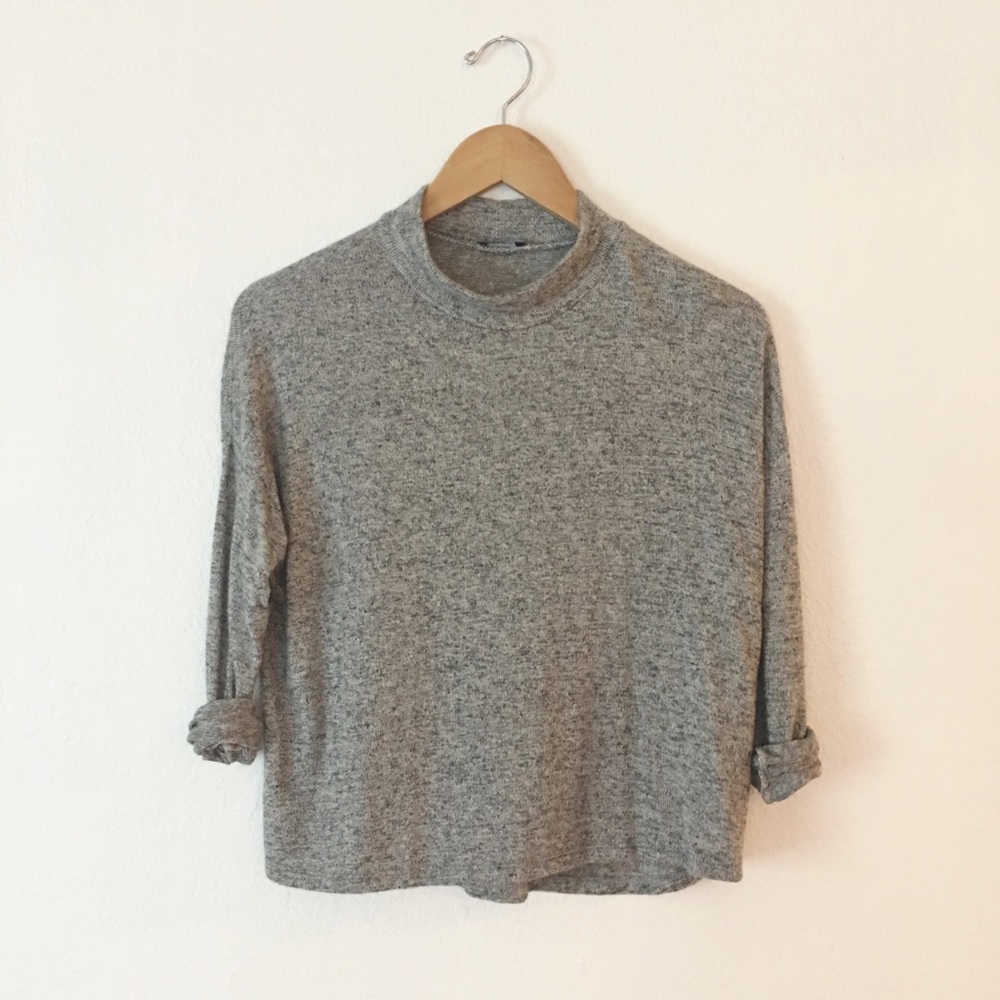 Blue Sand Cropped Tee