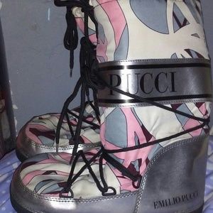 Emilio Pucci Moon/Snow boots