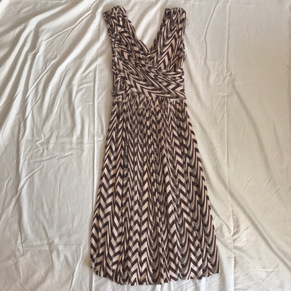Plenty Geometric Print Dress