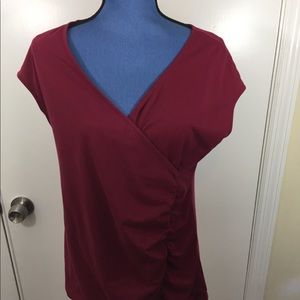 Ann Taylor Red Top XL